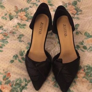 Just fab Black high heel